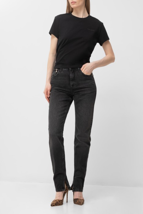 джинсы  модель из коллекции essential из хлопка спереди