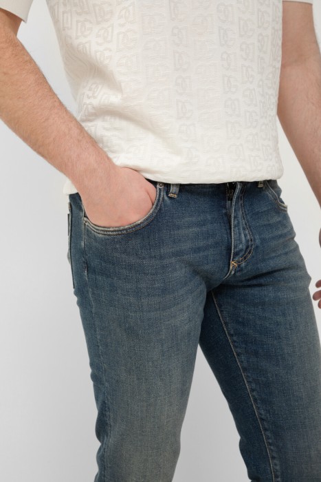 джинсы  модель из коллекции essential из италии вид сбоку