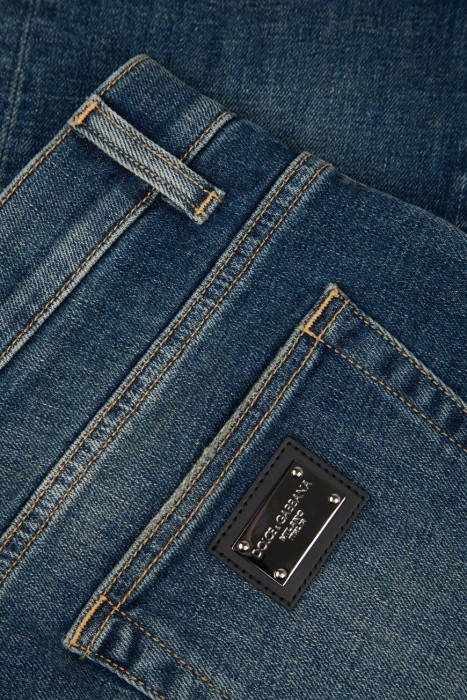 джинсы  модель из коллекции essential для взрослого возраста с изнаночной стороны