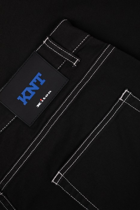 джинсы  модель из коллекции knt для взрослого возраста с изнаночной стороны