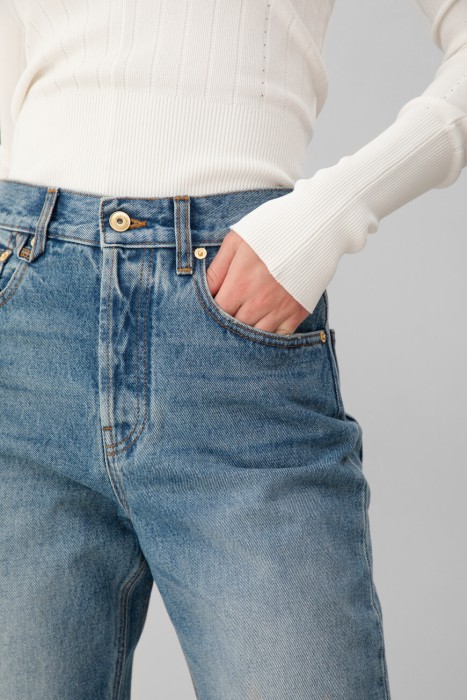 джинсы  модель le de-nimes из франции вид сбоку
