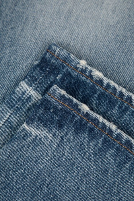 джинсы  модель le de-nimes для взрослого возраста с изнаночной стороны