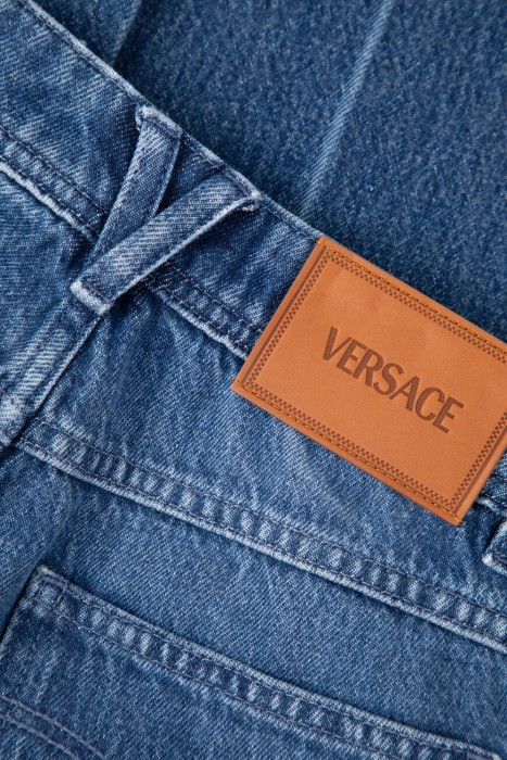 джинсы  модель medusa `95 для взрослого возраста с изнаночной стороны