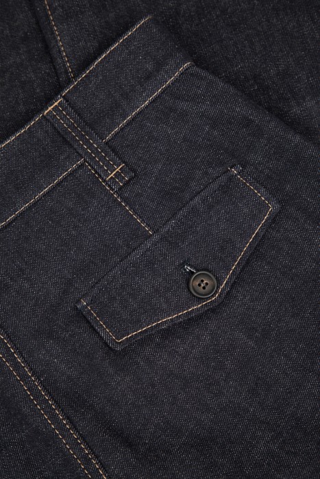 джинсы  модель sartorial для взрослого возраста с изнаночной стороны