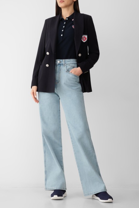 джинсы  модель sartorial из хлопка спереди