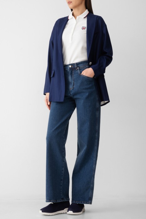 джинсы  модель sartorial из хлопка спереди