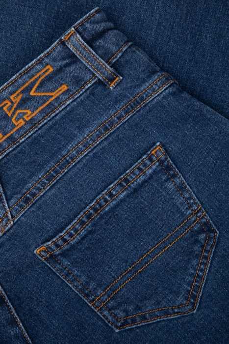 джинсы  модель sartorial для взрослого возраста с изнаночной стороны