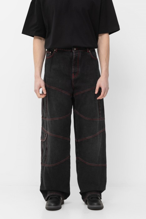 джинсы  модель script samurai OMYA188F24DEN0011325 фотография