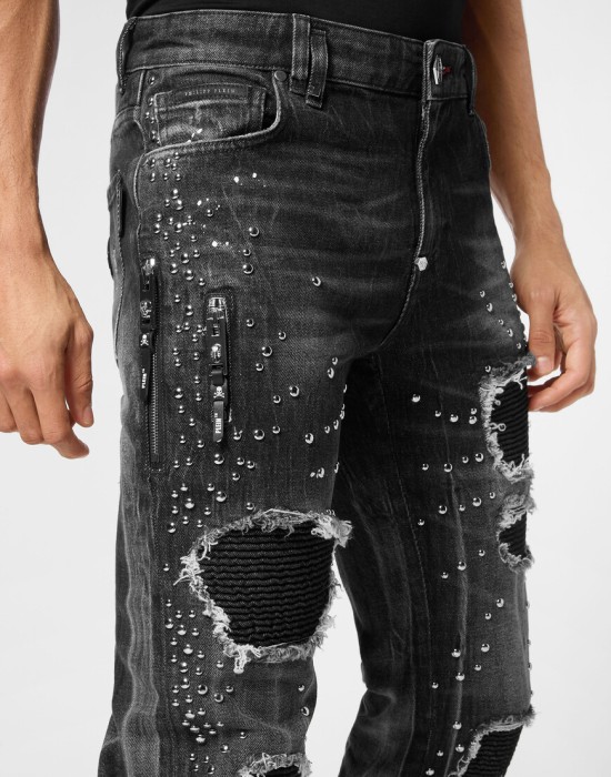 джинсы прямые и зауженные  из америки вид сбоку