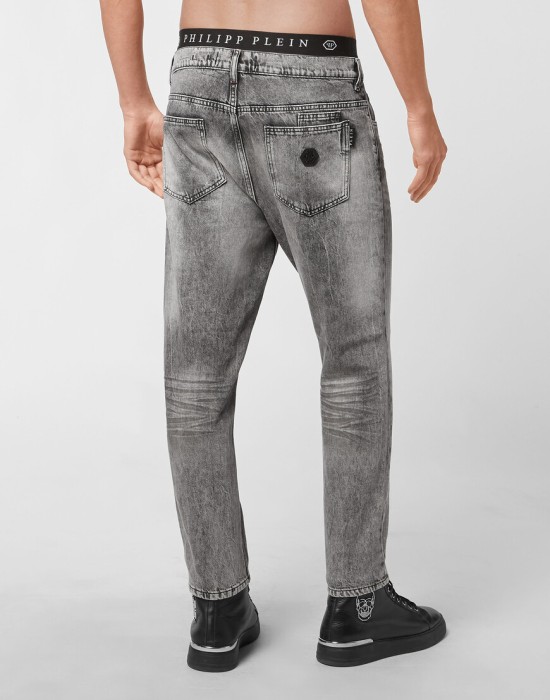 джинсы прямые и зауженные  из америки вид сбоку