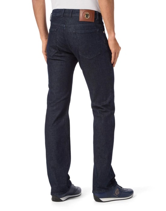 джинсы прямые  от бренда billionaire вид слева