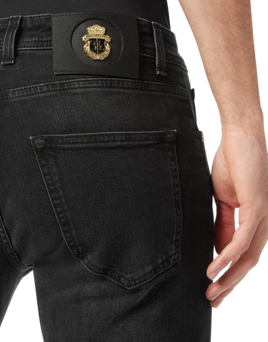 джинсы прямые  из италии вид сбоку