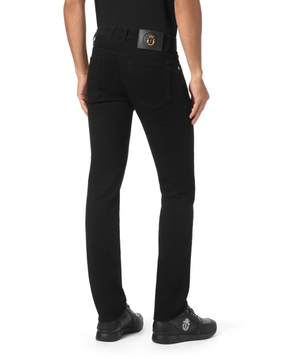 джинсы прямые  от бренда billionaire вид слева