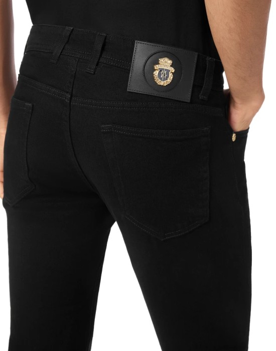 джинсы прямые  из италии вид сбоку