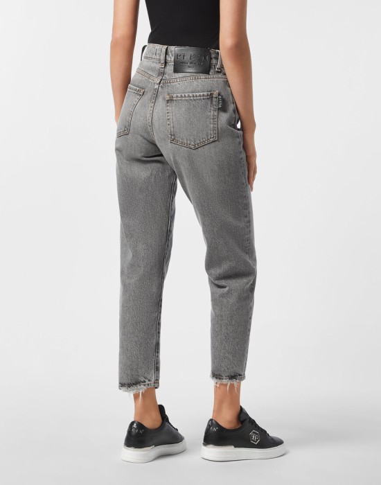 джинсы прямые  из америки вид сбоку