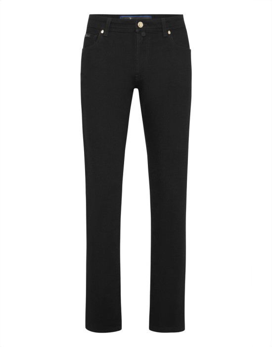 джинсы прямые  от бренда billionaire вид слева