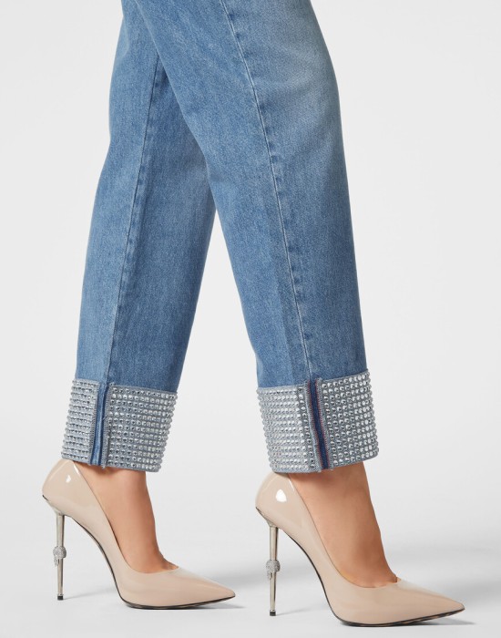 джинсы прямые  из америки вид сбоку