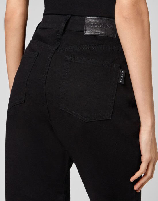 джинсы прямые  из америки вид сбоку