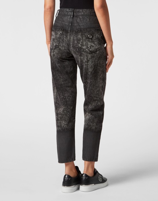 джинсы прямые  из америки вид сбоку