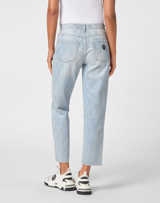 джинсы прямые  из америки вид сбоку