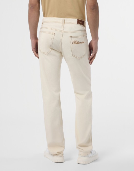 джинсы прямые  из италии вид сбоку