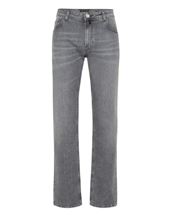 джинсы прямые  от бренда billionaire вид слева