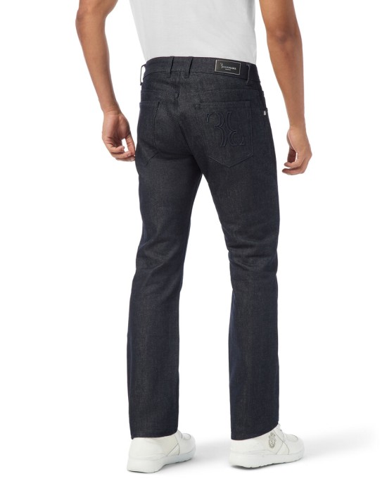 джинсы прямые  OAEC-MDT4194-BTE001N_24 фотография