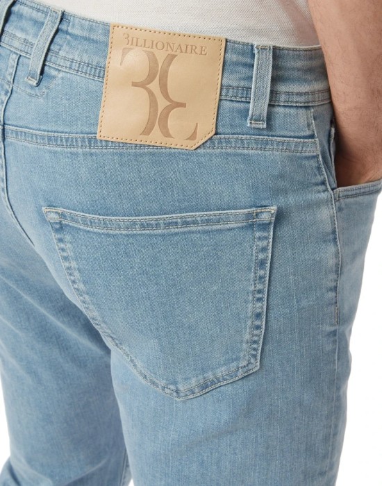 джинсы прямые  из италии вид сбоку