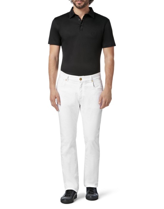 джинсы прямые  из италии вид сбоку