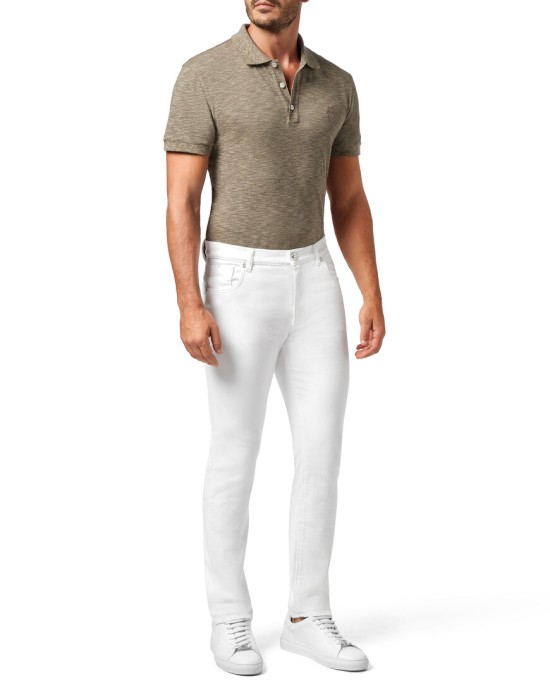 джинсы прямые  из италии вид сбоку