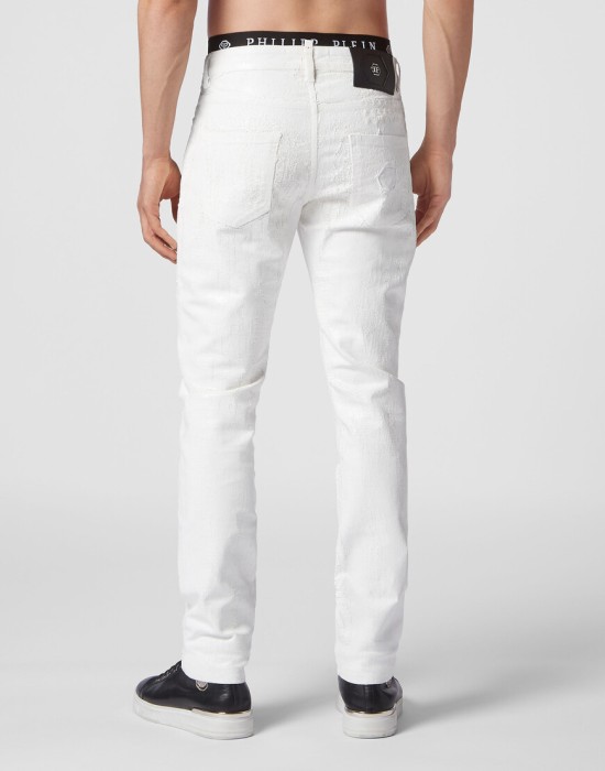 джинсы прямые  из америки вид сбоку