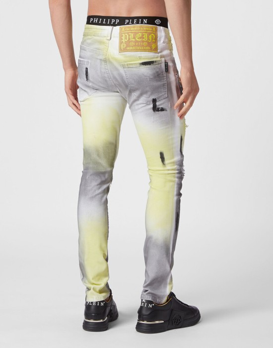 джинсы прямые  из америки вид сбоку