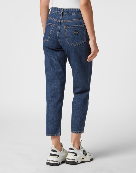 джинсы прямые  из америки вид сбоку