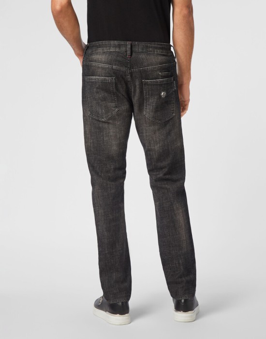 джинсы прямые  из америки вид сбоку