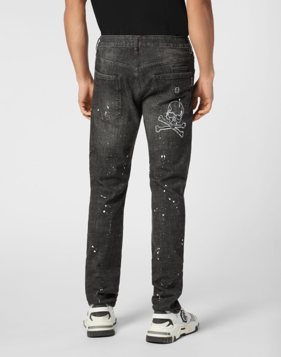 джинсы прямые  из америки вид сбоку