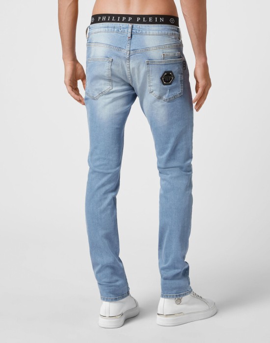 джинсы прямые  из америки вид сбоку