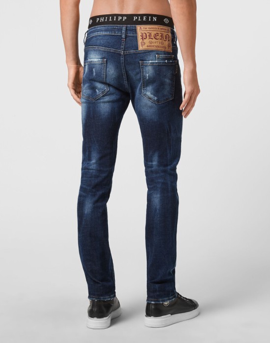 джинсы прямые  из америки вид сбоку