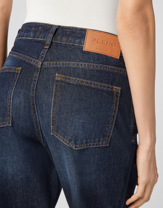 джинсы прямые  из америки вид сбоку