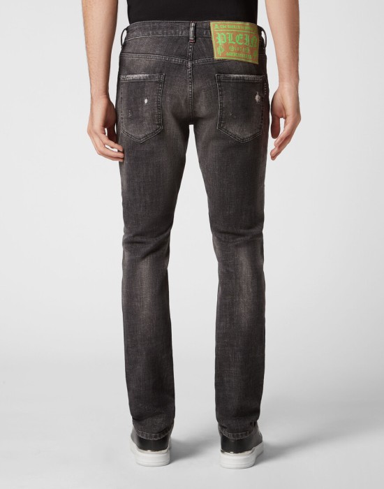 джинсы прямые  из америки вид сбоку