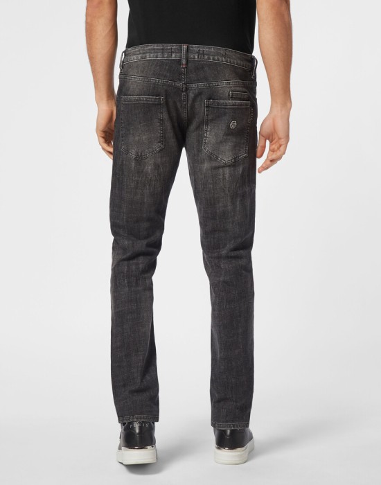 джинсы прямые  из америки вид сбоку