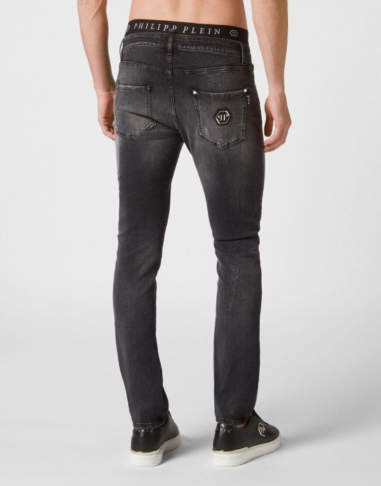 джинсы прямые  из америки вид сбоку