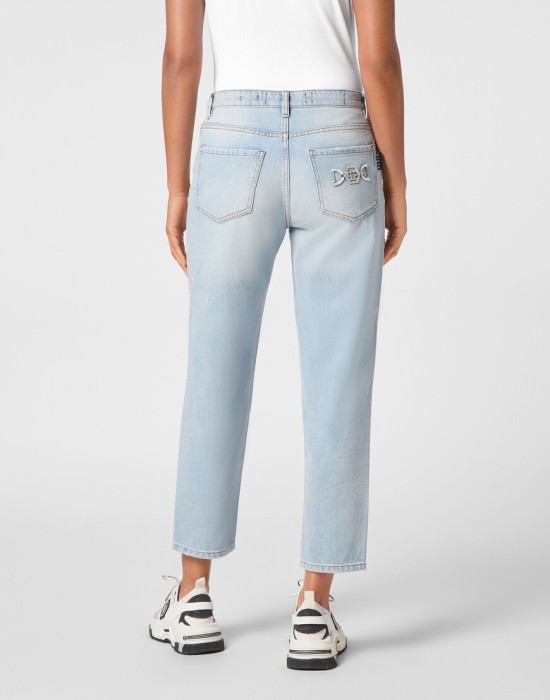 джинсы прямые  из америки вид сбоку