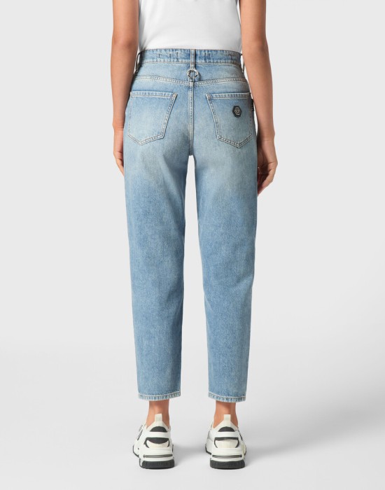 джинсы прямые  из америки вид сбоку