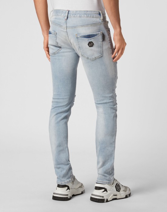 джинсы прямые  из америки вид сбоку