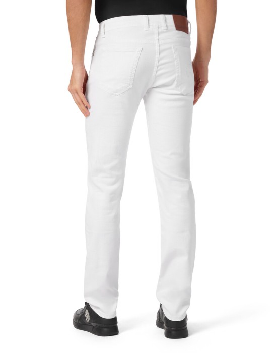 джинсы прямые  от бренда billionaire вид слева