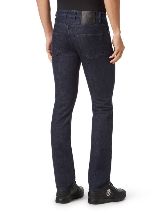 джинсы прямые  от бренда billionaire вид слева