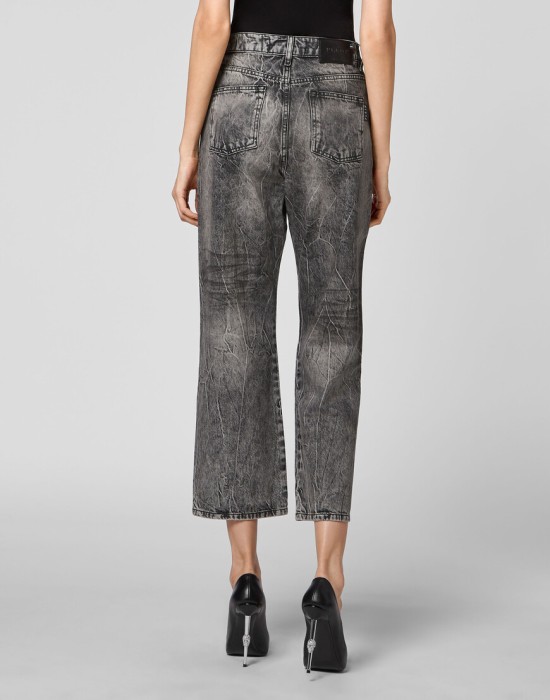 джинсы прямые  из америки вид сбоку