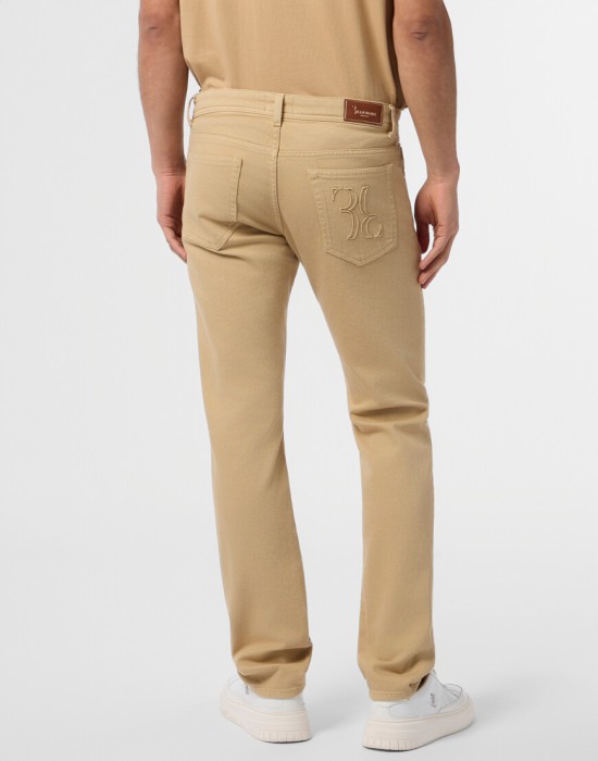 джинсы прямые  из италии вид сбоку