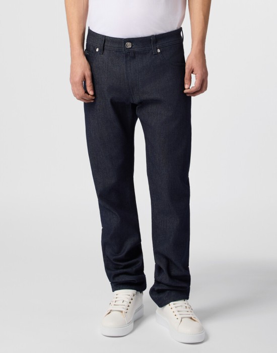 джинсы прямые  от бренда billionaire вид слева