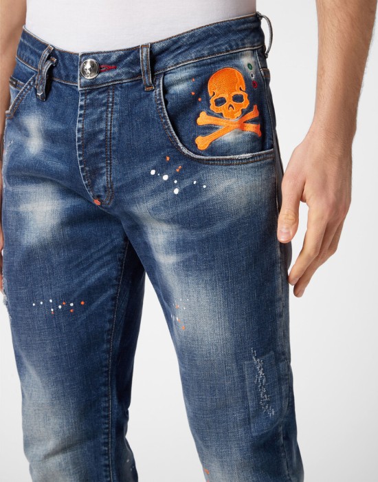 джинсы прямые  из америки вид сбоку